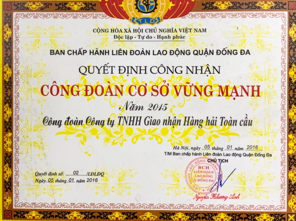  - WM Logistics - Công Ty TNHH Giao Nhận Hàng Hải Toàn Cầu